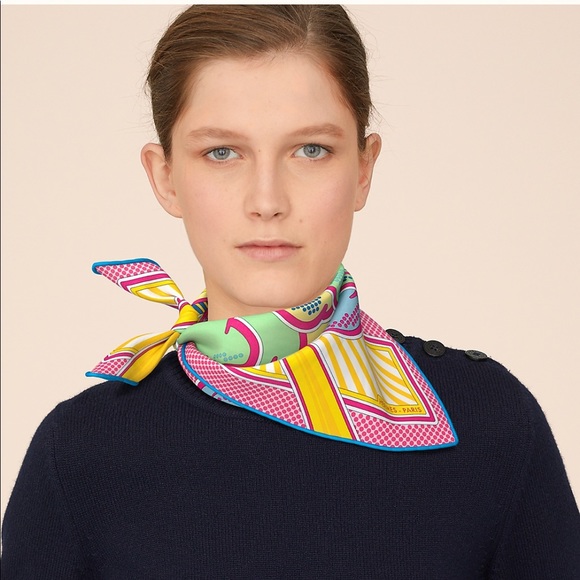 Foulard Hermès Plissé 